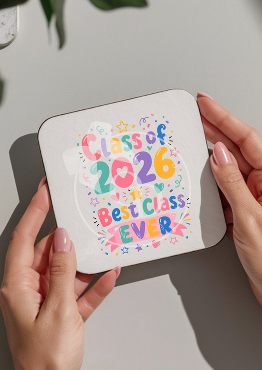 Teacher Coaster β End of Year Gift β Choose Your Design