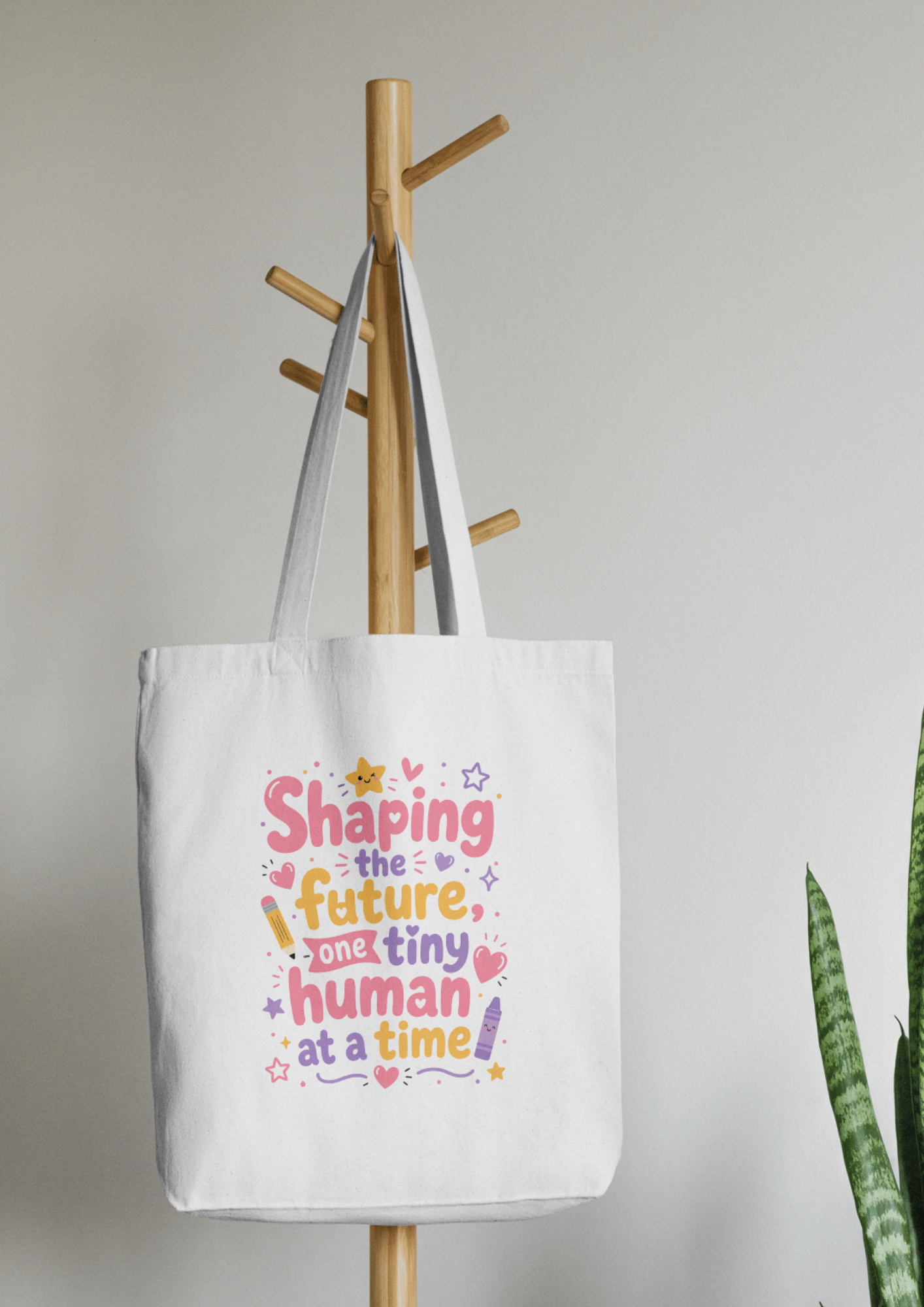 Teacher & Teaching Assistant Tote Bag β End of Year Gift β Choose Your Design π